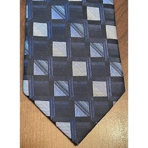 Bruno Rossi Blue Hand Made 100% Silk Men’s Neck Tie Made In China